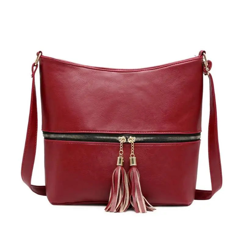 Женские сумки-мессенджеры с кисточками, женские дизайнерские сумки, высококачественные сумки, женская сумка на плечо, женская сумка через плечо, маленькая - Цвет: 21