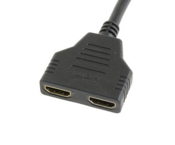 Cable adaptador HDMI de un punto de segundo nivel combo de un punto y dos divisor HDMI