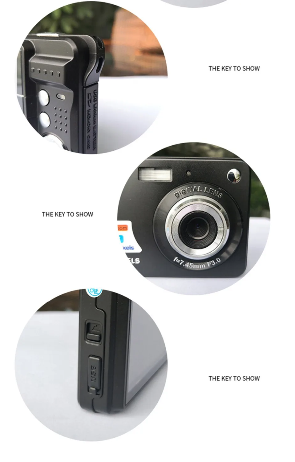 Children Portable Mini Camera 2.7\ Children Portable Mini Camera 2.7\