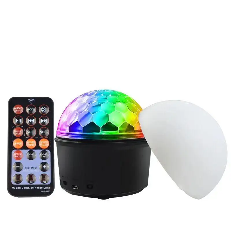 

Infrared RGB LED remote control magic rotating stage lights 5 meter color KTV DJ lights disco lights night lighting effects
