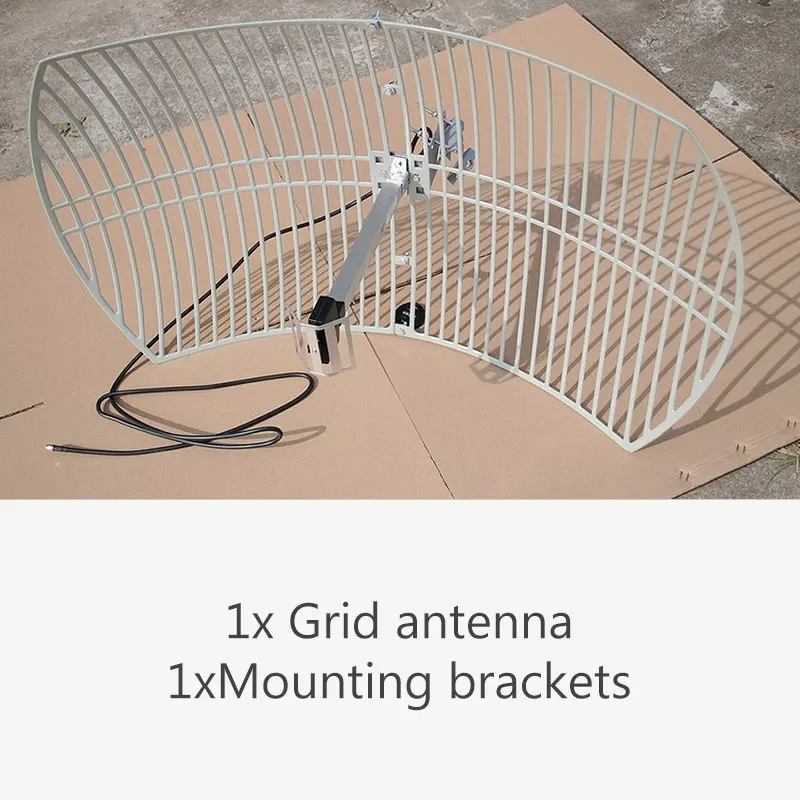 20dBi Gain Grid Antenna 1710~1880 Mhz External