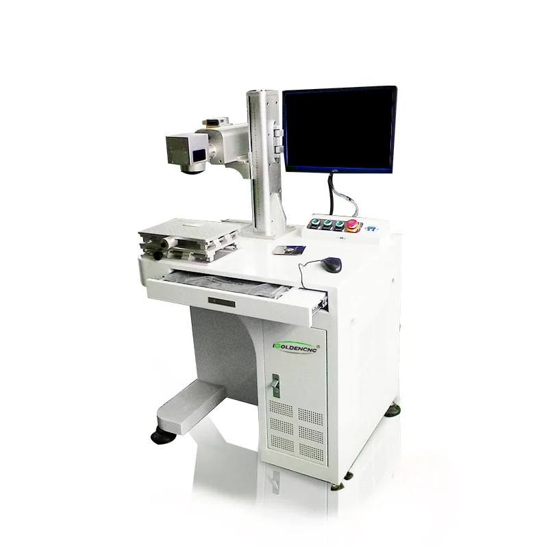  stainless steel protable fabric laser metal marking machine with 3d color printed
