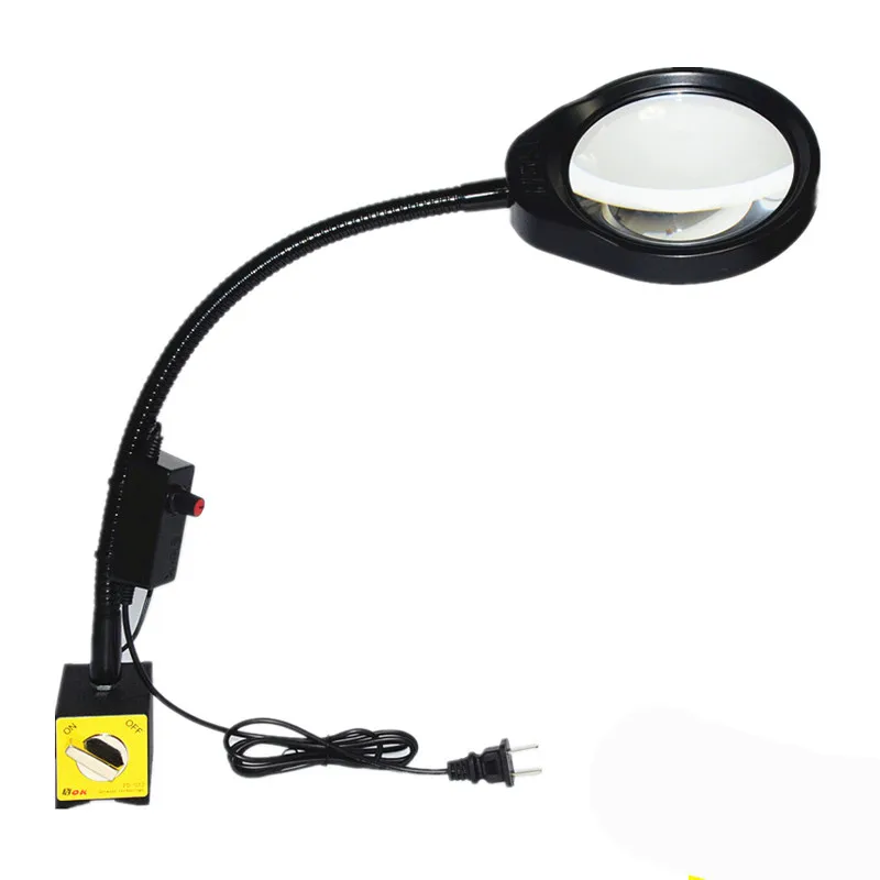 

Multi-function Magnetic Base With LED lamp Magnifier PD-032B 10X