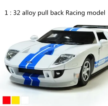 

2014 Hot sale! Super cool ! 1 : 32 alloy pull back Racing toy model,open door sound and light car toy, free shipping