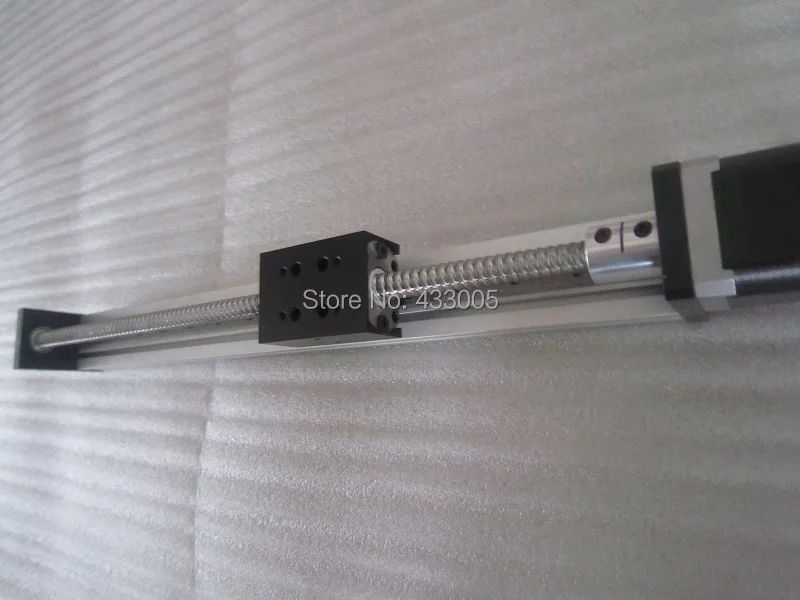 

nema 23 stepper motor ball screw slide slide Rail line slipway SGX1605 Ballscrew effective stroke 100mm