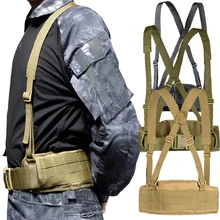 SJ-Maurie военный армейский охотничий Chaleco Tactico Molle система низкопрофильный поясной ремень установка страйкбола жилет профиль тактический жилет