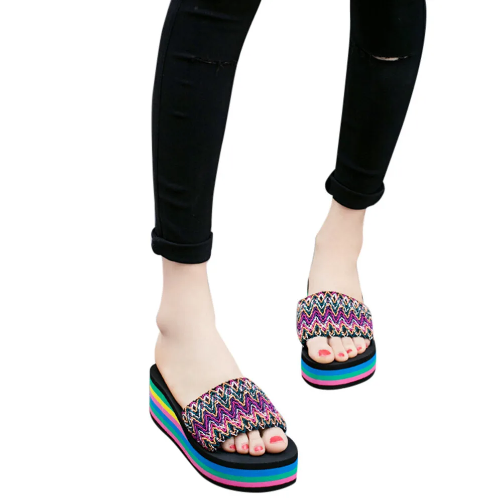 female fashion slippers