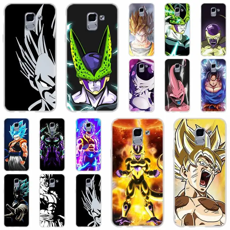 

DRAGON BALL Z Zetto Anime For Phone Case Samsung Galaxy j6 J8 J7 J5 J3 J4 Plus 2018 2017 2016 J610 Prime Soft Silicone Coque