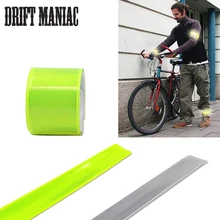 

2pcs Cycling Wheel Bicycle Reflector Bike Sticker Tape Leg Strap Reflective Stickers Safe Accessories
