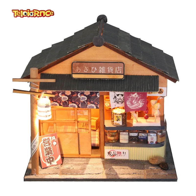 wooden grocery shop