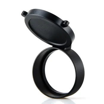 

1Pcs General 34mm Brand Rifle Scope Cover Flip Up Quick Spring Cap Open Objective Lens Eyes Hunting Rifle Accessories