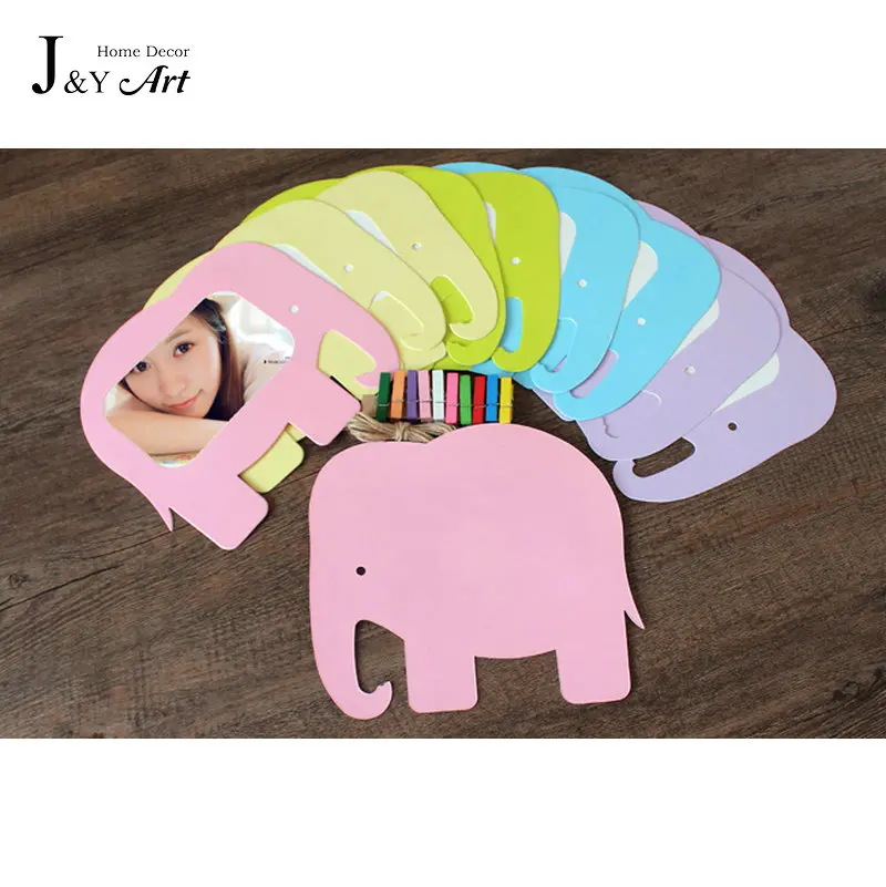 

10 pcs/lot 5 Inch DIY Wall Hanging Animal style Creative Paper Photo Frame For Pictures photo J&Y Art Home Decor JY-337