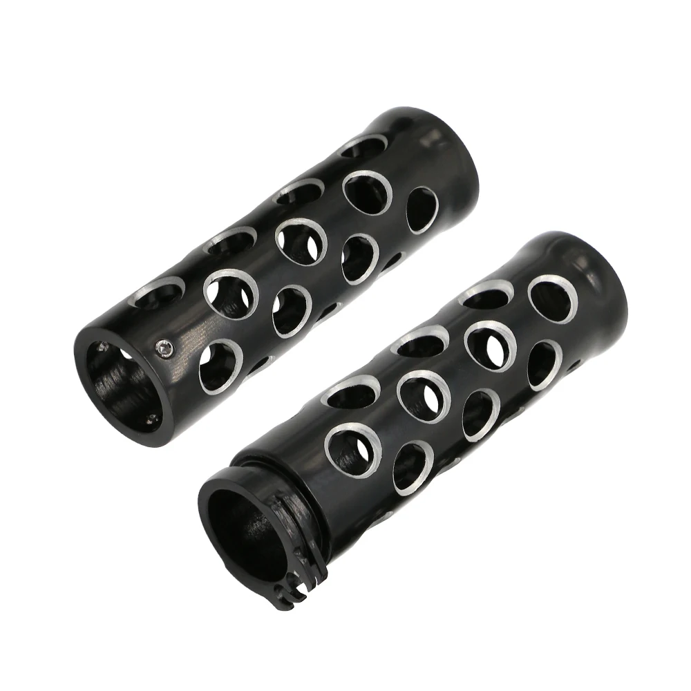 1'' 25mm Handle Motorcycle Custom Chrome Aluminum Bullet Round Hollow