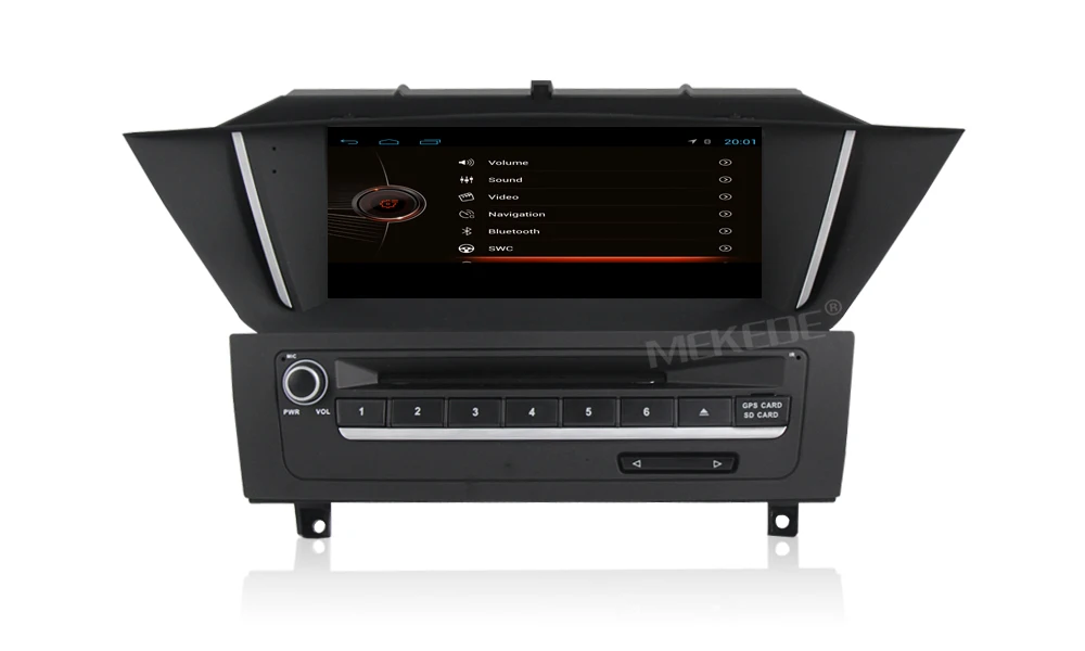 Top 9inch Android Car DVD player radio audio Stereo for BMW X1 E84 2009-2013 USB SD BT GPS Navigation WIFI Camera DVR Free MIC Map 12