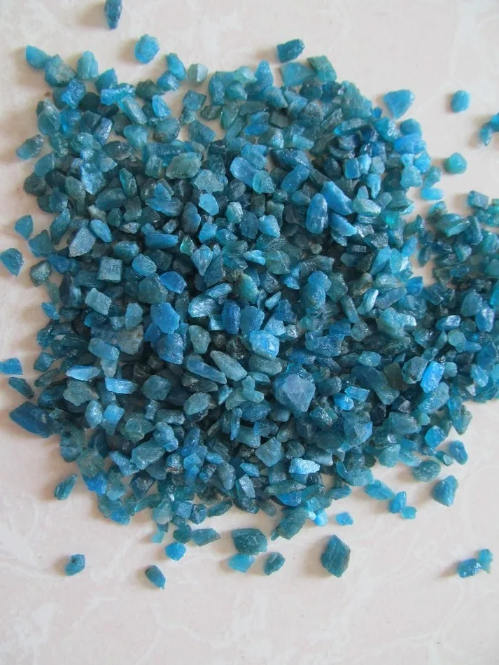 Топ! Natura blue apatite gia Ишихара руды энергетическая чакра камень оптовая продажа сырья минеральные образцы руды