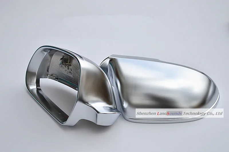 Landsounds хромированная крышка зеркала заднего вида ABS боковое зеркало чехлы Чехол для Skoda Octavia RS Superb Combi