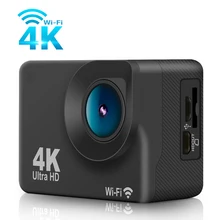 Dveetech 4K Sport Action Camera Wifi Touch Screen Waterproof 30M 1080p Full HD 16Mp Underwater Action Cam Bicycle Helmet Camera