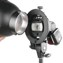 PRO Godox s-тип кронштейн Bowens S держатель для вспышки Speedlite Snoot софтбокс Красота Круглый отражатель фото зонтик сотовый