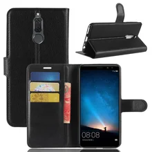 ASTUBIA For Huawei Mate 10 Lite Case Flip PU Leather Wallet ShockProof Phone Case For Huawei