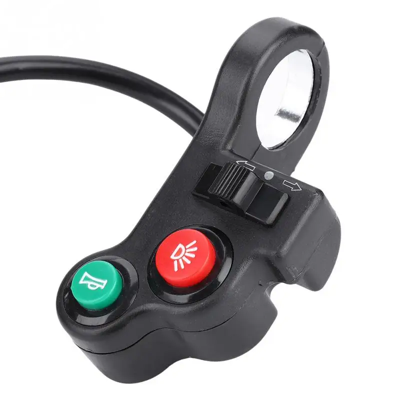 Sale 3 in 1 Electric Bicycle Front Light Horn Button Switch Bike Head Light Switch Horn Turn Signal for Motorcycle Scooter Accessory. 2 Sale 3 in 1 Electric Bicycle Front Light Horn Button Switch Bike Head Light Switch Horn Turn Signal for Motorcycle Scooter Accessory. 2
