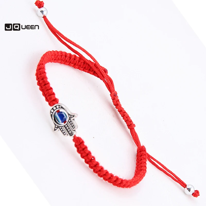 New 2017 Handmade Braided Rope Bracelets Red Thread Evil Blue Eye Charm