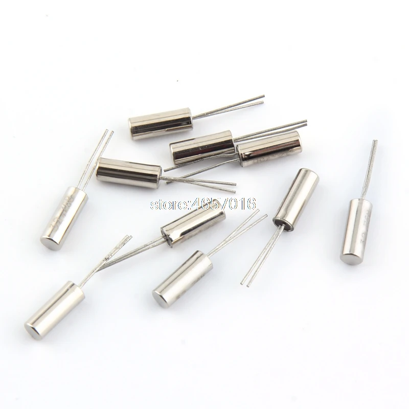 

20pcs/Lot 2*6 32.768KHZ VT-200F 6/8/12.5PF 5/10/20PPM Cylinder quartz resonator