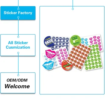 

UV protected OUTDOOR DURABLE waterproof PVC custom printing sticker