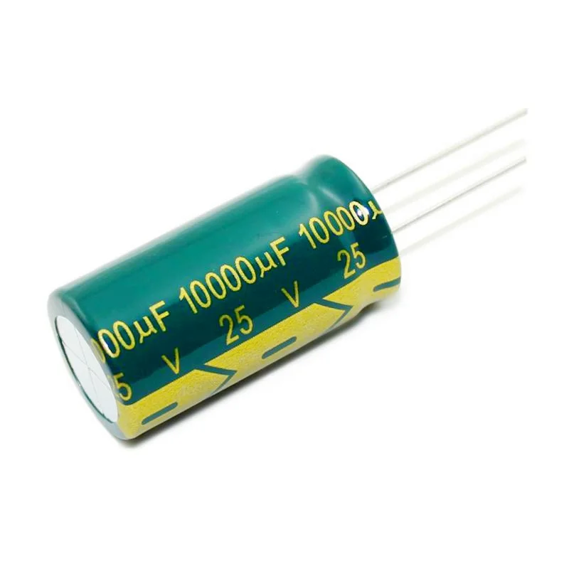 100pcs~ 20 штук 25V10000UF 10000 мкФ, алюминиевая крышка, 25В высокочастотное низкое сопротивление электролитические конденсаторы размером: 18*35 мм лучшее качество; Новинка; оригинальная Зап