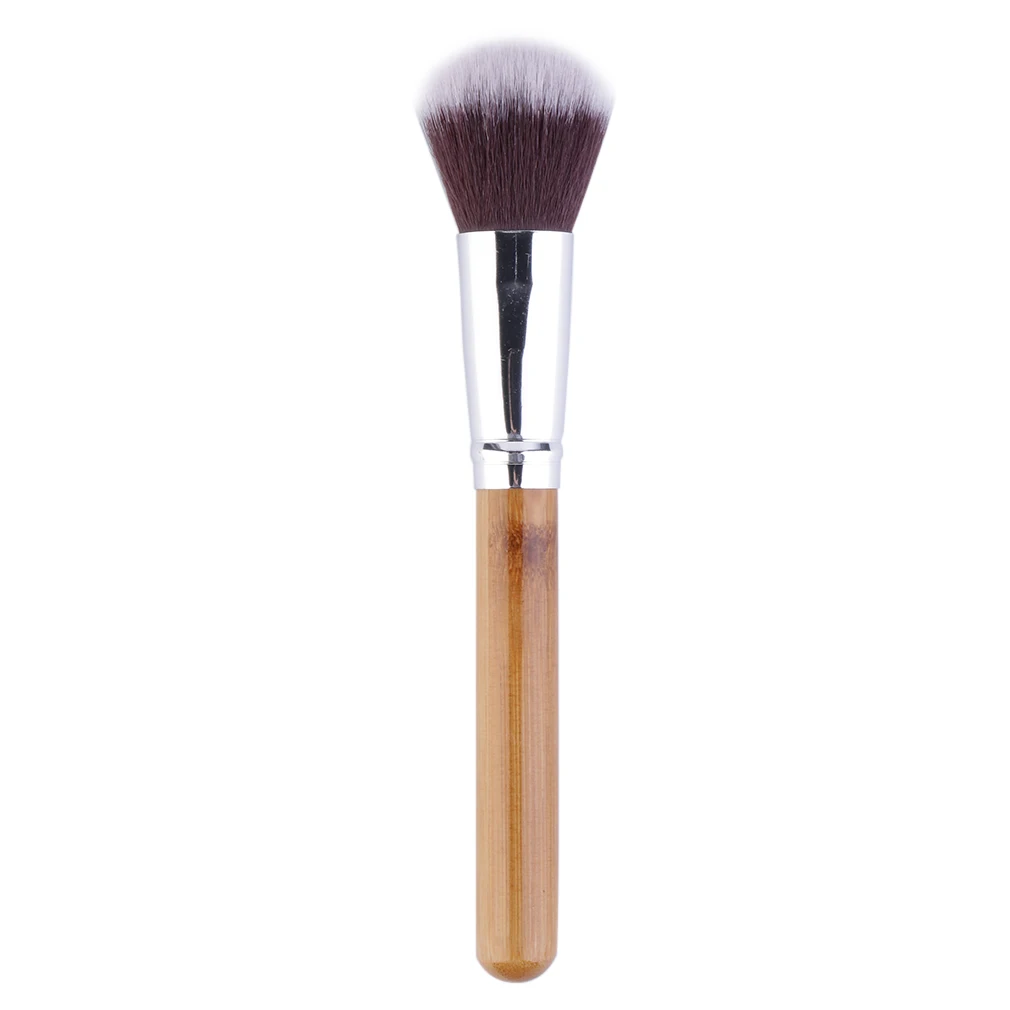 Profesyonel Doğal Bambu Makyaj Fırçalar Vakfı Karıştırma Fırçası Aracı  Kadınlar Yüz Güzellik Fırça pop dayanıklı uniquen seçim|blending  brush|makeup brushesbamboo makeup brush - AliExpress