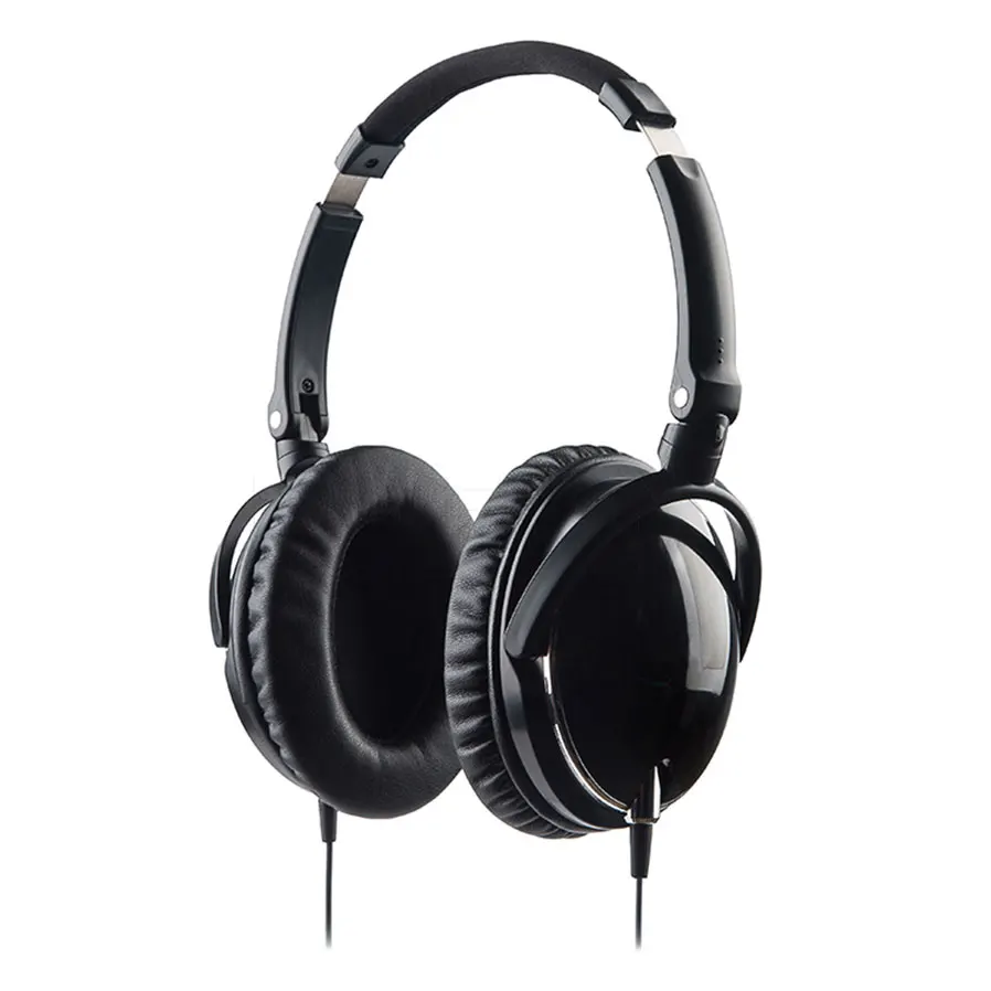 

2016 NEW ctive Noise reduction Headphones 3.5 mm Aviation Headset High Performance Over Ear Foldable
