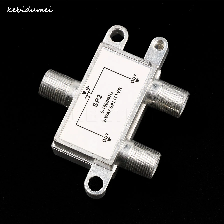 

New Dual-use 2 Way Port TV Signal Satellite Sat Coaxial Diplexer Combiner Splitter Combiners Cable Switch Switcher