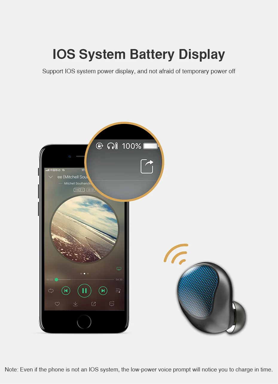 Mini Invisible Bluetooth Earphone Bluetooth Headset Single Wireless Earbud Charging Box Hands-free For Phone Sport Music (13)