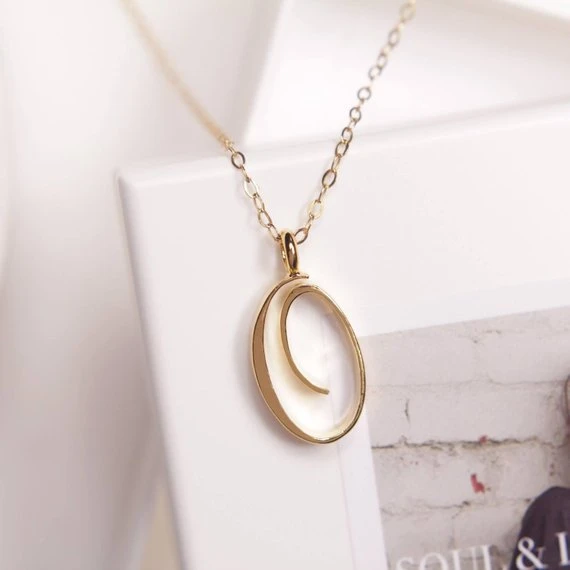 Necklace 2024 letter o