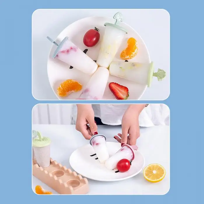 Горячий самодельный лед палочка для леденца прессформы с лотком многоразовые для мороженого йогурта фруктовый сок LSK99