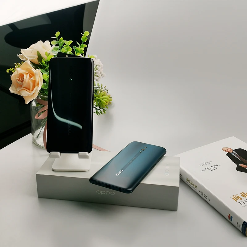 Дешево OPPO Reno, Новое поступление, смартфон, 6,4 дюймов, Qualcomm710, Поддержка NFC 2340*1080, Восьмиядерный, 3 камеры, 48MP + 5MP, 3765 mAh, отпечаток пальца ID