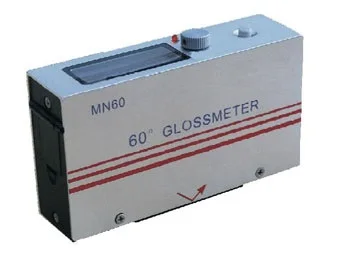 Изогнутый блеск для поверхности метр Gauge Glossmeter 60 градусов углоизмерительный окно 4 мм Диаметр. маленькая поверхность