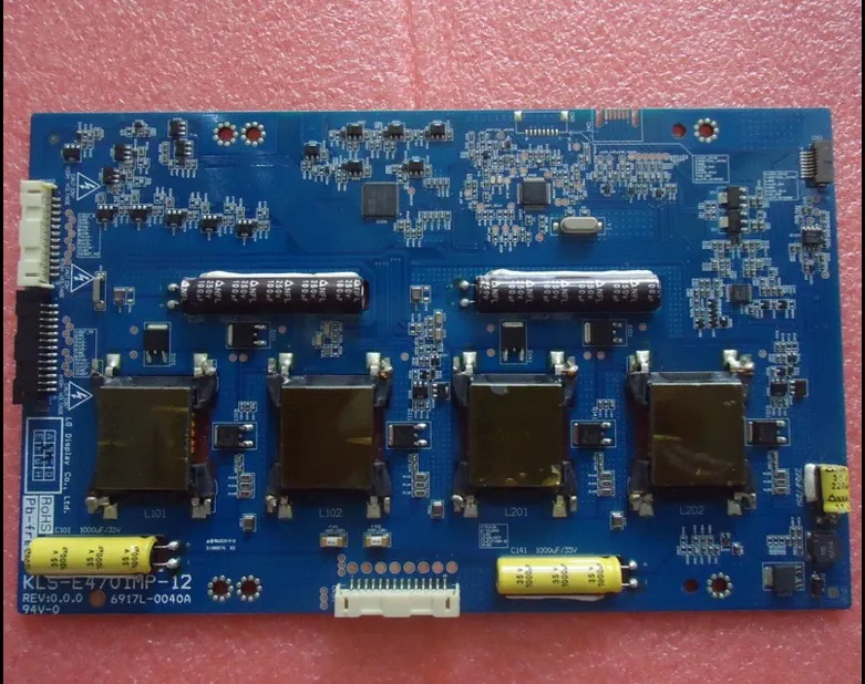 6917l 0040a kls e470imp 12 led high voltage board T CON connect board