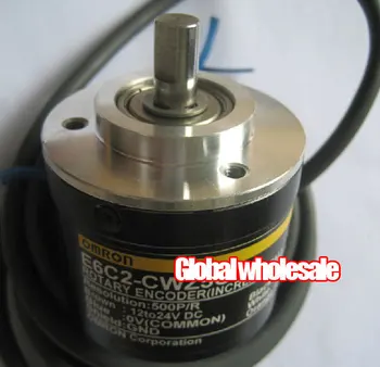 

1pcs E6C2-CWZ5G 500P/R For Omron photoelectric encoder / incremental rotary encoder / 500 line speed encoder