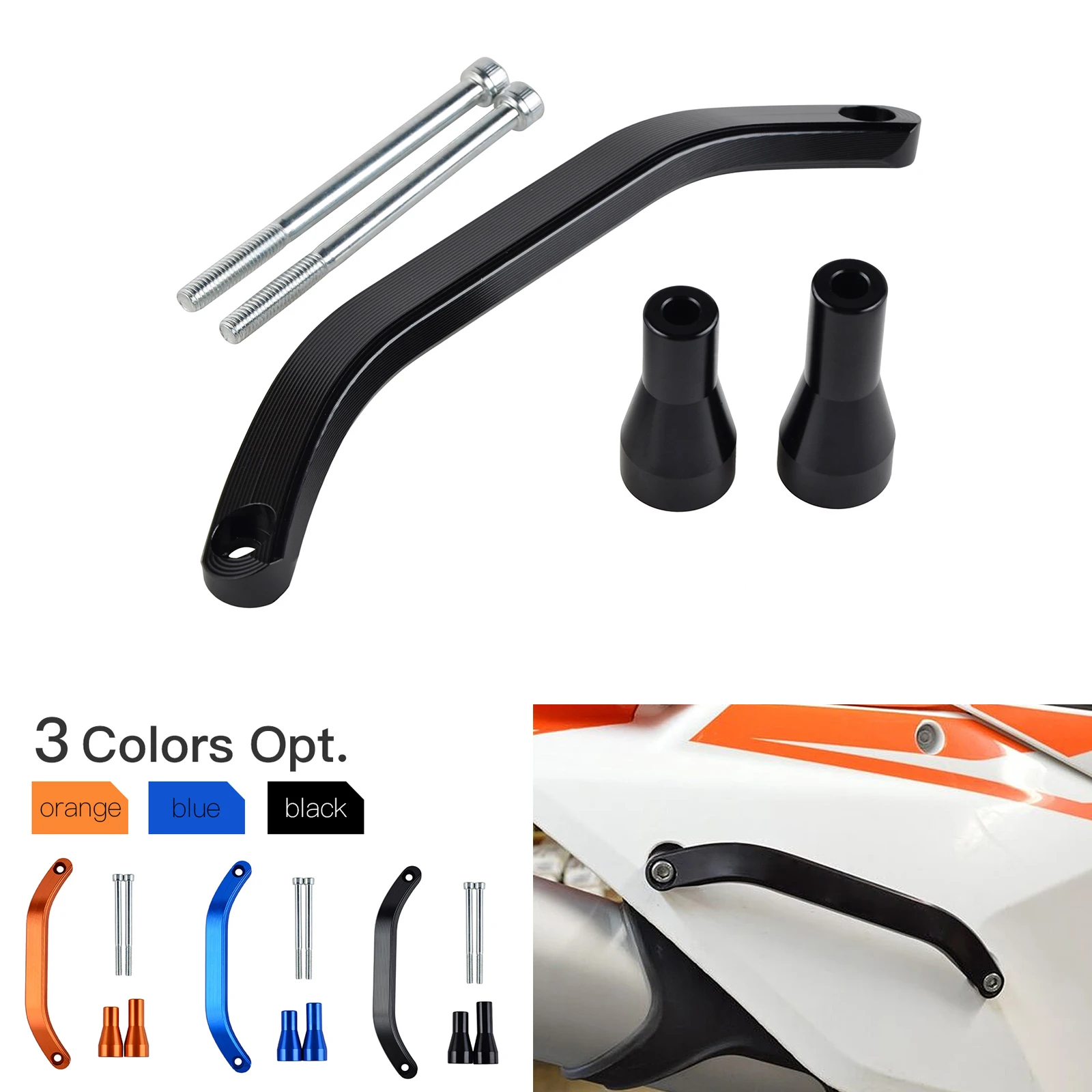 

NICECNC Motorcycle Rear Lift Grab Handle Bolts For KTM 125 150 250 300 350 450 500 SX EXC XCW SXF XCW XC SXF-W EXCF 2016-2018