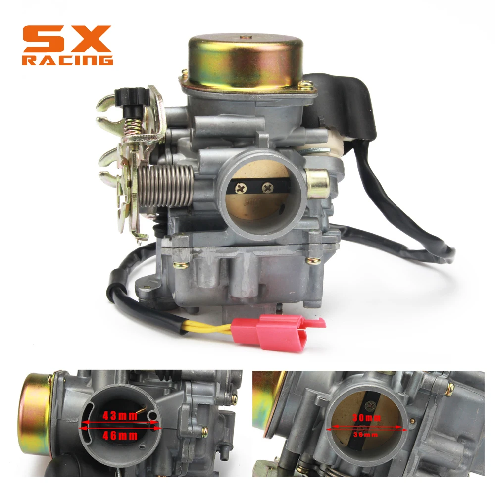30mm CVK30 Motorbike Motorcycle Carburetor Carb For ATV Scooter GY6 150