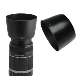 ET-60 заменить бленда барабаны Форма модели крышка объектива свет затенение крышка бленда для Canon камера