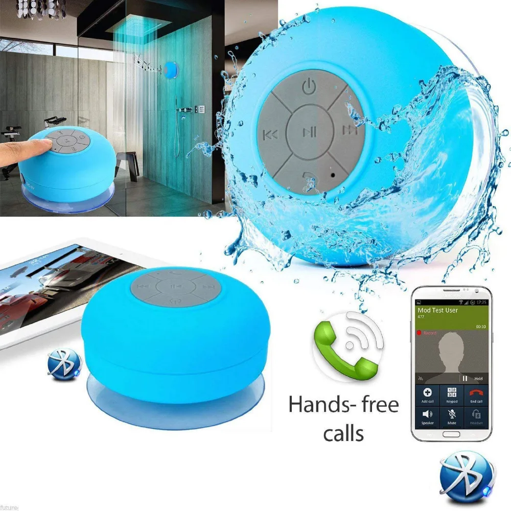 waterproof shower bluetooth speakers3