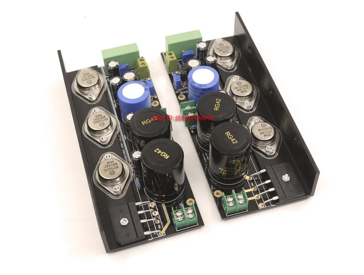 Одна пара монтажная плата усилителя высокой мощности класса А Amp DIY 25 Вт + Вт|amplifier