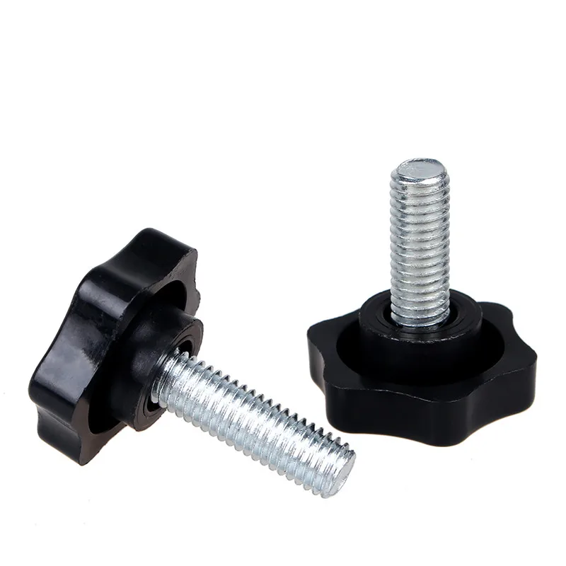 1PCS Hand Tighten Screws Star Bakelite Handle Screw Torx Screws Thumb