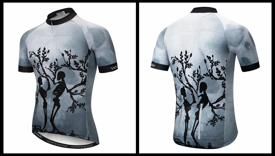 Weimostar бренд камуфляж Велоспорт Джерси рубашка Дорога MTB велосипед Джерси Мужская полиэстеровый велосипедный одежда лето скоростной спуск одежда