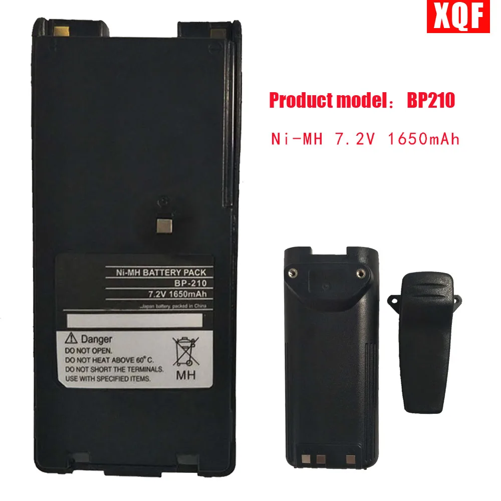 XQF Ni-MH 7.2 В 1650 мАч Батарея для ICOM Радио ic-f11 f11s f4gs bp-210n