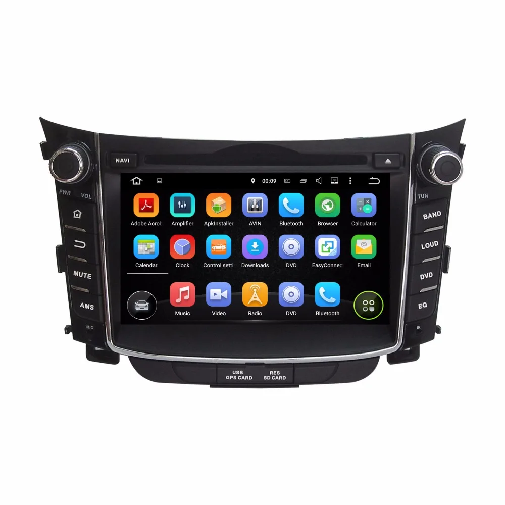 Discount 4GB RAM Octa Core Android 8.0 Car DVD GPS Navigation Multimedia Player Car Stereo for Hyundai I30 2011 2012 2013 2014 2015 2016 3