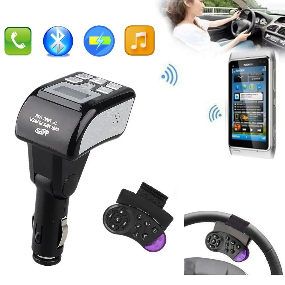 2015 NEW Bluetooth Car Kit Bluetooth MP3 Player Handsfree FM