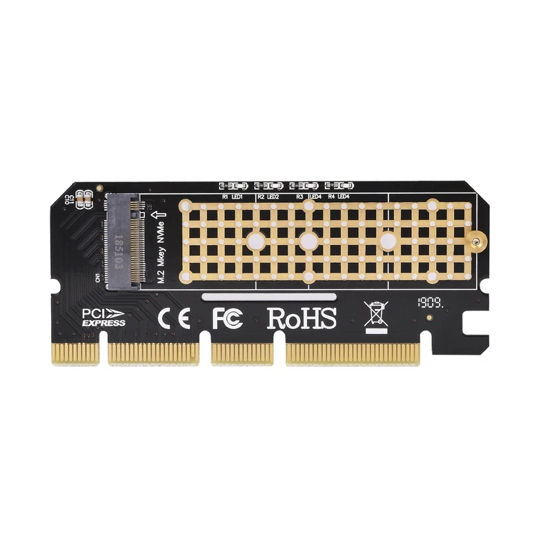 Плата расширения PCIE на M2 со светодиодной индикацией интерфейс компьютерного