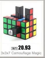 MOYU MF6 6x6x6, скоростной кубик, 6 слоев, черный, без наклеек, 68 мм, головоломка, кубик для детей, нищий, 6х6, обучающая игрушка, подарок